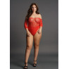 Body CROTCHLESS Rouge