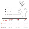 Body Harnais Dena Noir