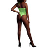 Body Filet Dos nu Vert Fluo
