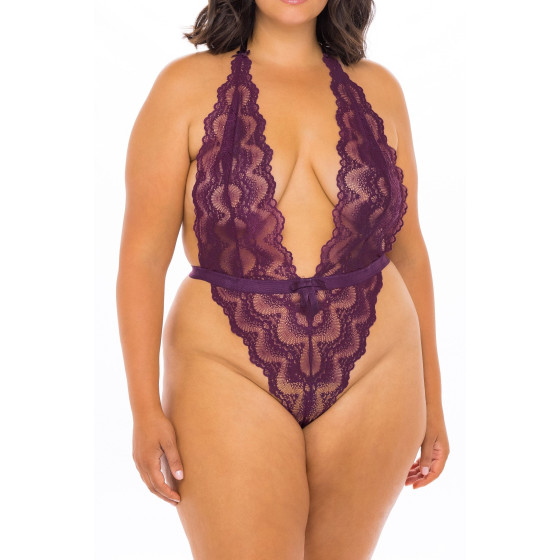 Body ALESSA Pourpre Grande Taille
