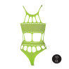 Body à encolure grecque Vert Fluo
