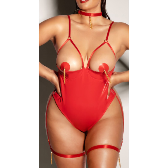 Body Play Rouge Grande taille
