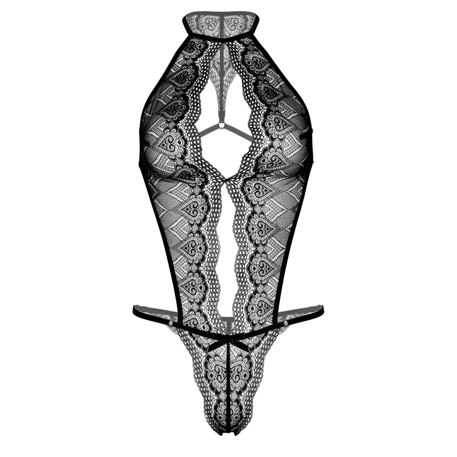 Body Spicy Heart Lace Noir