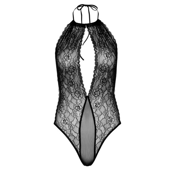 Body Deep-V Lace Noir