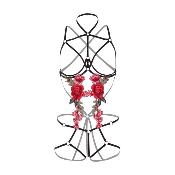 Body Rose Strappy avec Cache-seins