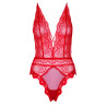 Body Deep-V Lace Rouge