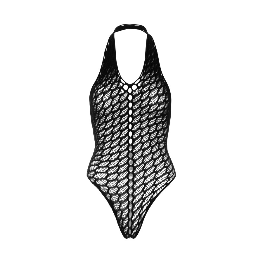 Body Flow Net Halter Noir