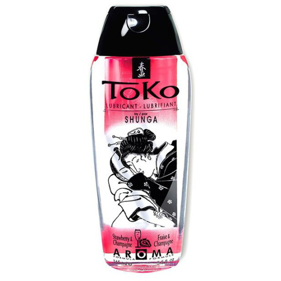 Lubrifiant Toko Vin pétillant à la fraise 165 mL
