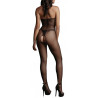 Combinaison sexy Fishnet & Lace Noir