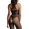 Combinaison sexy Fishnet & Lace Noir