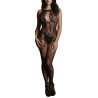 Combi sexy Criss Cross Neck Noir