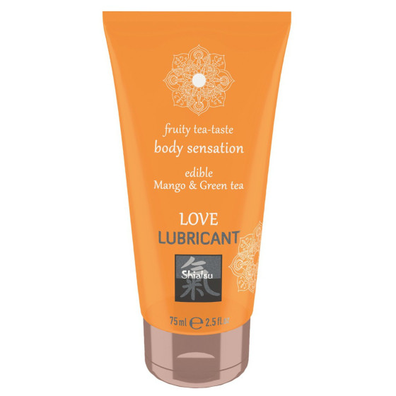 Lubrifiant comestible Mangue et Thé vert 75mL