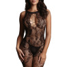 Combi sexy Criss Cross Neck Noir