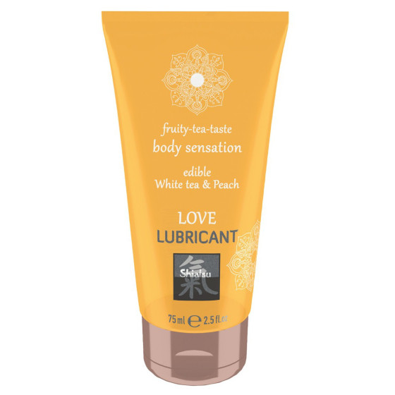 Lubrifiant comestible Thé et Peche 75mL