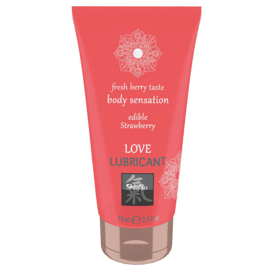 Lubrifiant comestible Fraise 75mL