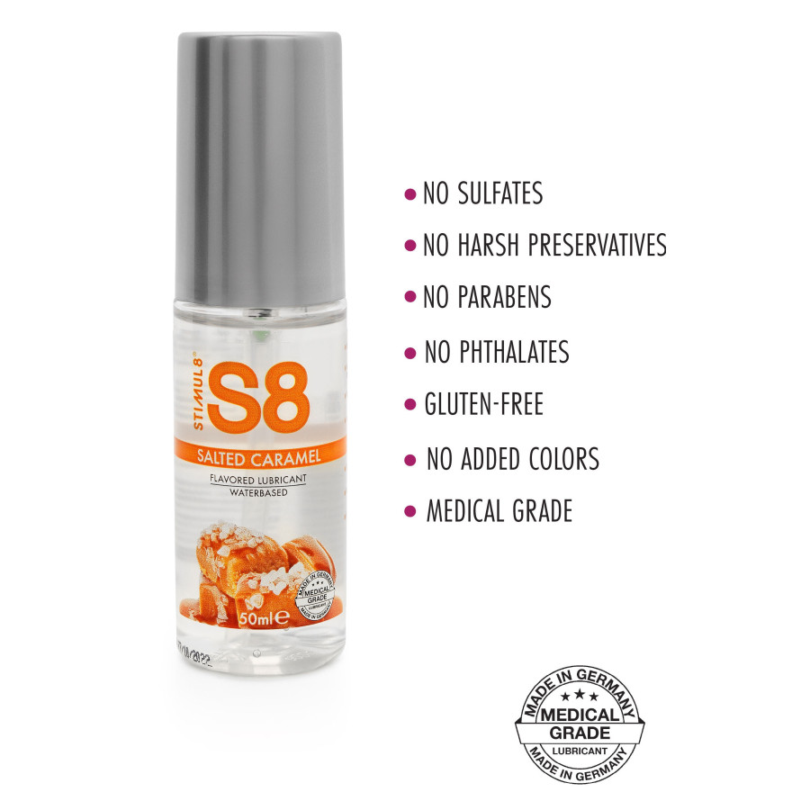 Lubrifiant aromatisé Caramel Beurre Salé S8  50mL