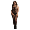 Body Porte-Jarretelles FISHNET SUSPENSER Noir