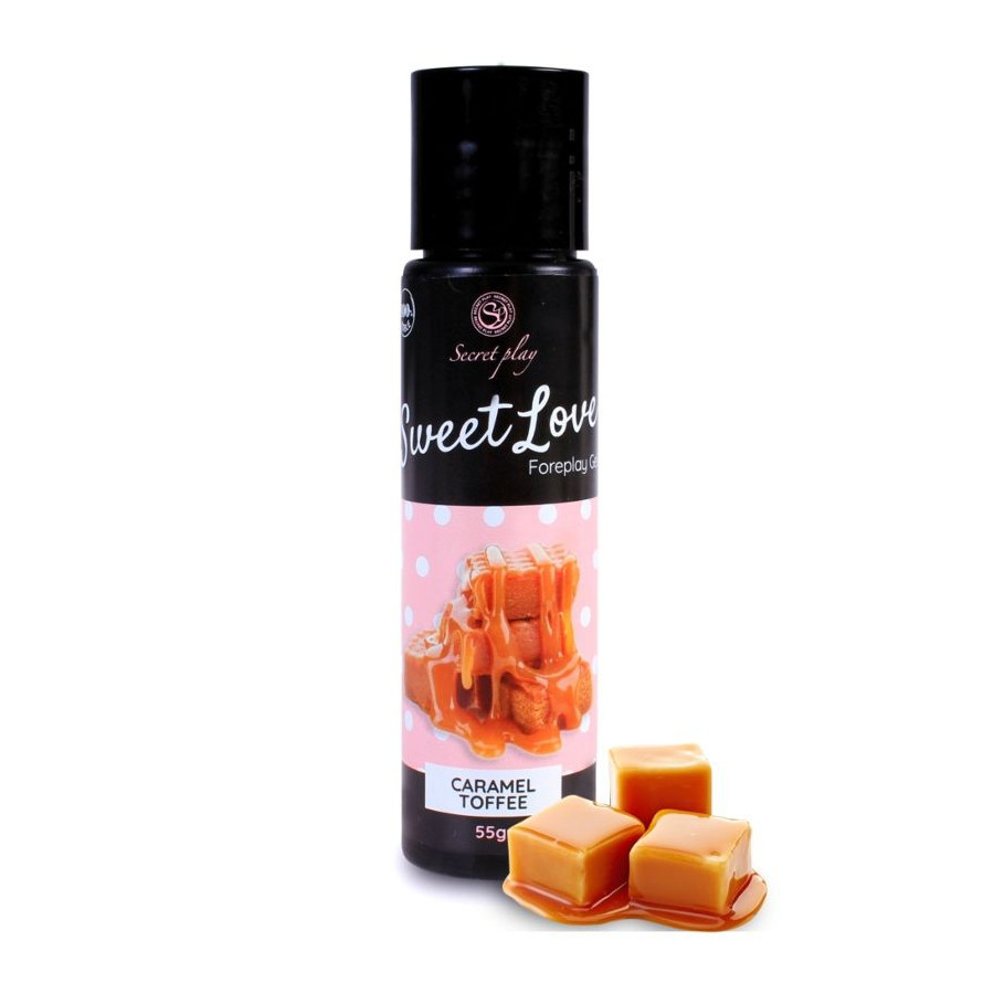 Lubrifiant comestible SWEET LOVE Caramel 60ml Lubrifiant comestible SWEET LOVE Caramel 60ml