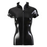 T-shirt en latex Noir
