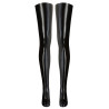 Bas en latex Noirs