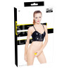 Top VINYL ZIP Noir