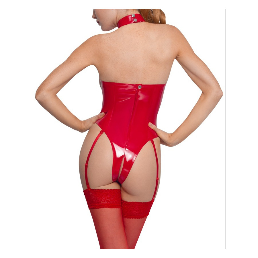 Body ouvert VINYL BODY OPEN Rouge
