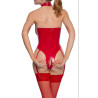Body ouvert VINYL BODY OPEN Rouge