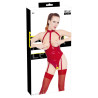 Body ouvert VINYL BODY OPEN Rouge