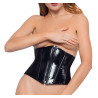 Corset VINYL WAIST CINCHER Noir
