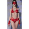 Ensemble Simondia 4 Pièces Rouge