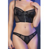 Bustier + Culotte Orlanda Noirs