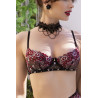 Ensemble Florissa 4 pièces Noir-Rose