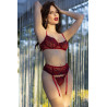 Ensemble Florissa 4 Pièces Rouge