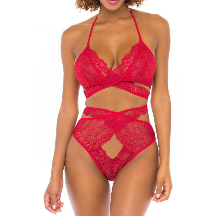 Ensemble Charlena 2 Pièces Rouge