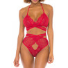 Ensemble Charlena 2 Pièces Rouge