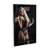 Porte-Jarretelles + String Lace and Net Cami Garter Noir