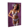 Ensemble 2 Pièces Soutien-Gorge et Porte-Jarretelles Blanc