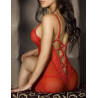 Nuisette en dentelle - Rouge