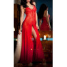 Nuisette longue Erica - Rouge