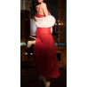 Nuisette longue Erica - Rouge