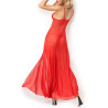 Nuisette longue Erica - Rouge
