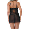 Nuisette + String Underwire Sheer Noir