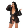 Kimono + String Noir 