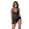 Nuisette + String Underwire Sheer Noir