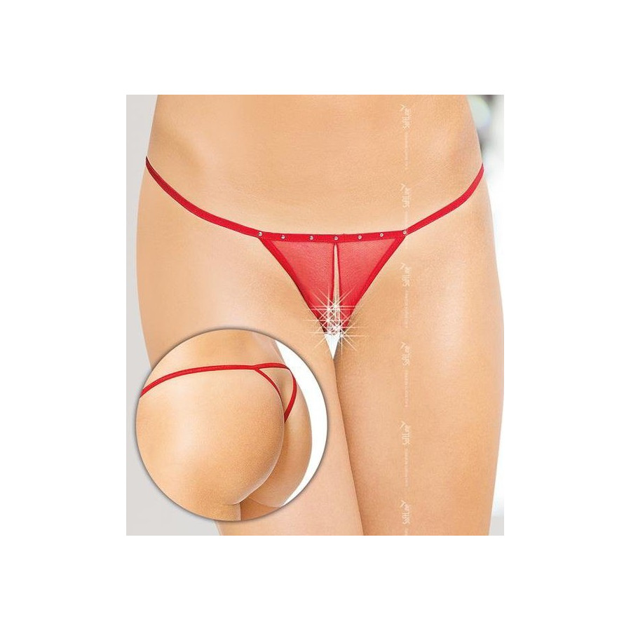 String ouvert GALINA - Rouge