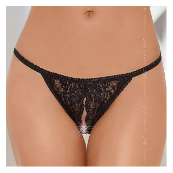String ouvert Zinaida - Noir