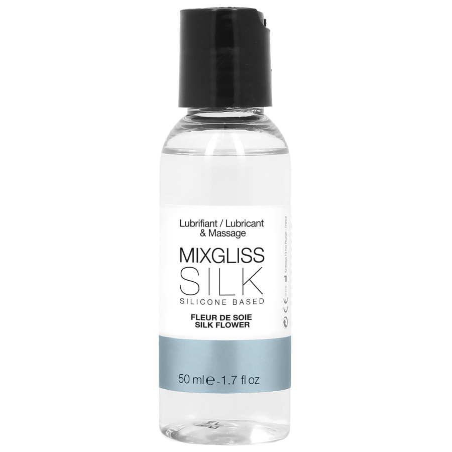 Lubrifiant silicone MixGliss Silk - Fleur de soie 50ml Lubrifiant silicone MixGliss Silk - Fleur de soie 50ml
