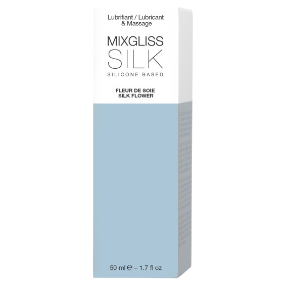 Lubrifiant silicone MixGliss Silk - Fleur de soie 50ml
