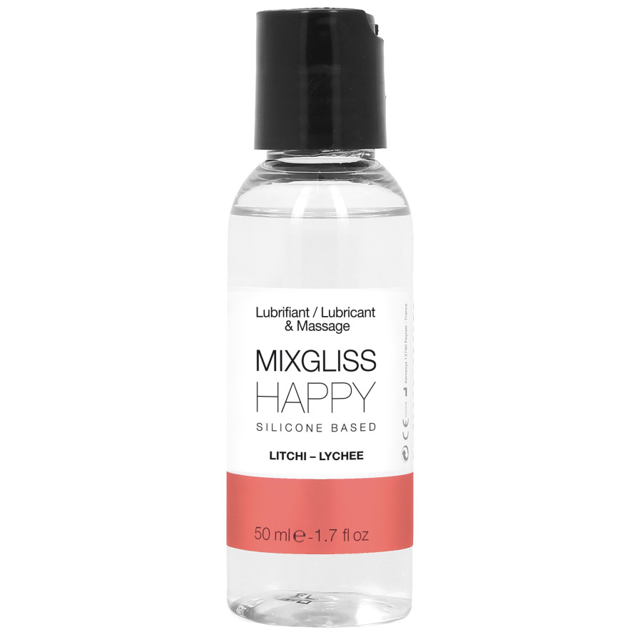 Lubrifiant silicone MixGliss Happy - Litchi 50ml Lubrifiant silicone MixGliss Happy - Litchi 50ml