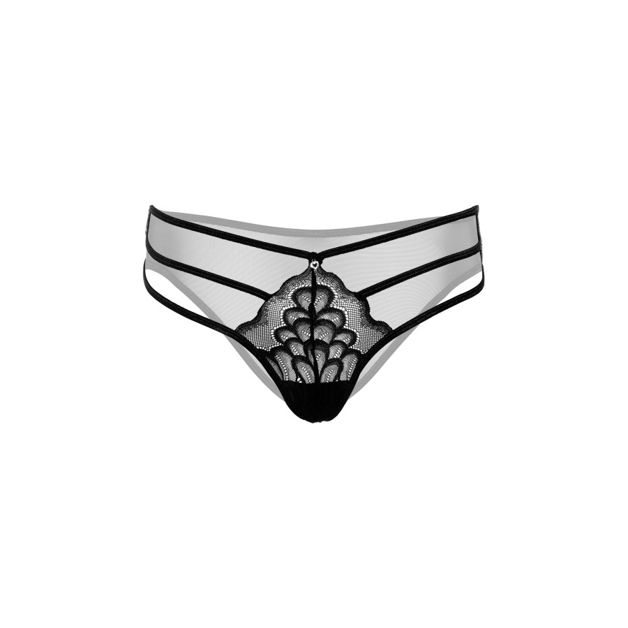 String Lace Straps Noir